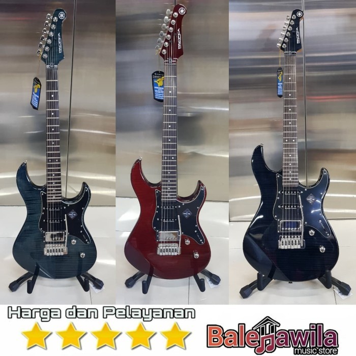 Gitar Elektrik Yamaha Pac 612Viifm Pac612 Viifm Pac 612 Vii Fm Ori