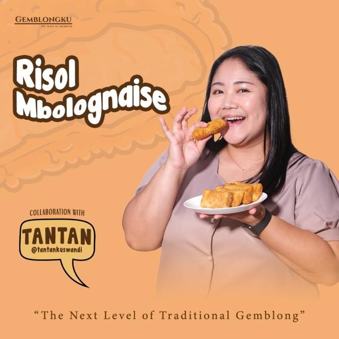 

BARANG TERLARIS Gemblongku x Tantan Risol Mbolognaise & Cupsagna