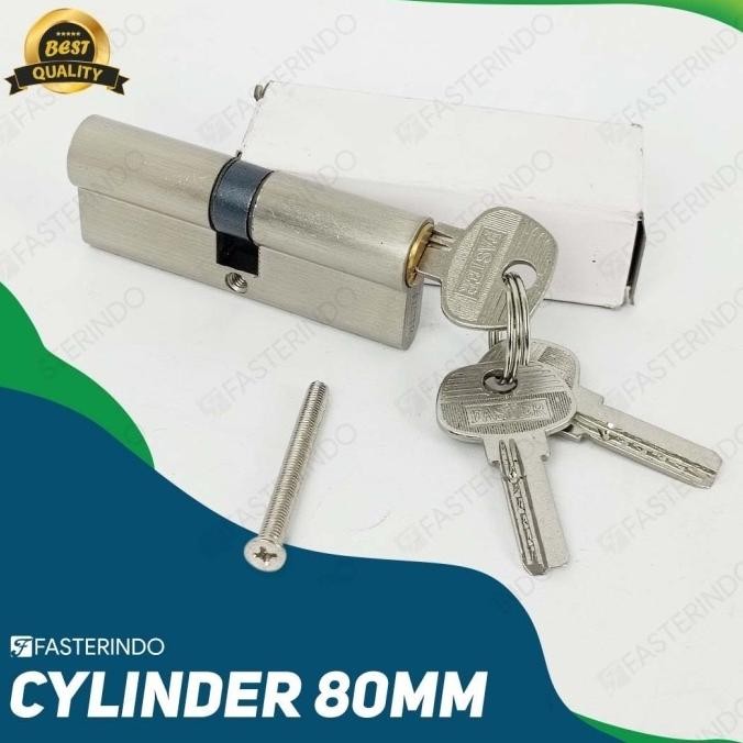Produk Baru Cylinder Kunci 80mm / Silinder Kunci 8cm / Cylinder Pintu