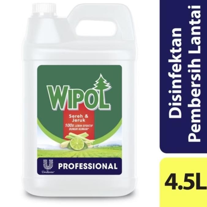 

SALE! PEMBERSIH LANTAI WIPOL SEREH DAN JERUK 4,5L