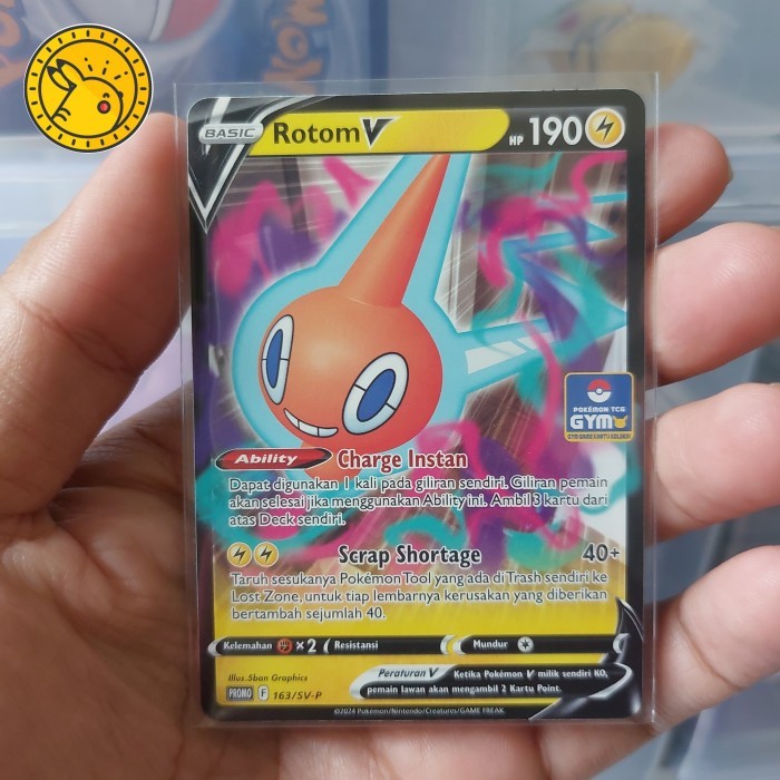 TERBARU Rotom V s11 037/100 Pokemon TCG Indonesia PROMO