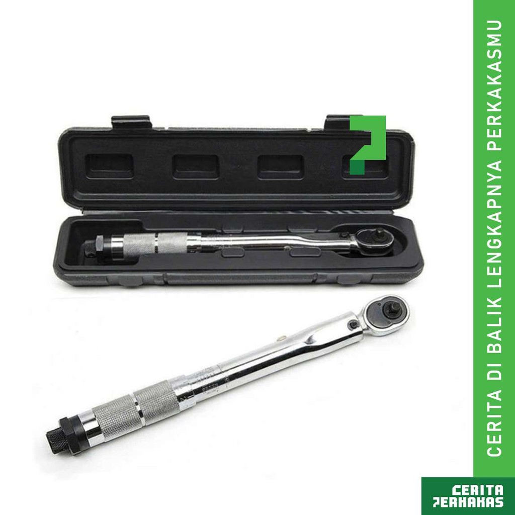 Momen Kunci Torsi CP / Torque Wrench Two-way Spanner Tools Bengkel Mobil Roda Mobil