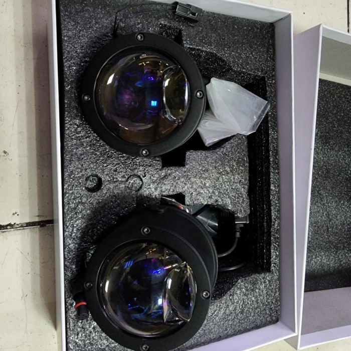 Promo Auto1 Foglamp Biled Laser Projie 3.0 Hi/Lo 3Clrs Projector Foglamp 3.0