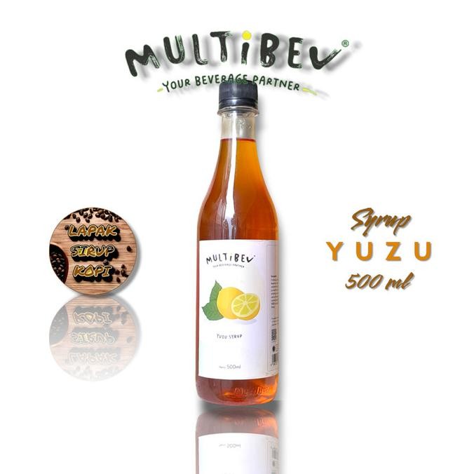 

SALE! MULTIBEV YUZU SYRUP 500 ML - SIRUP RASA JERUK YUZU