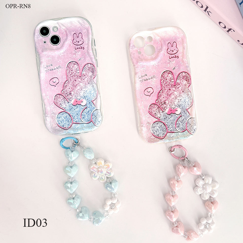 Casing Hp Untuk OPPO Reno 14F 13F 11 11F 10 8 8T 7 7Z 8Z 6 5 5F 4 4F R15 R17 Pro 4G 5G Tali Cassing 