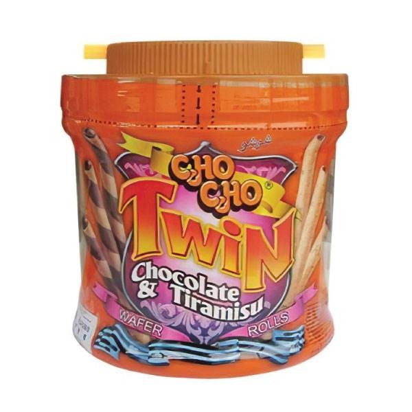 CHO CHO WAFER STICK TWIN CHOCO TIRAMISU TOP 500 GR