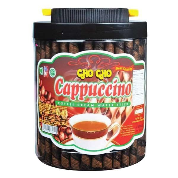 CHO CHO WAFER STICK CAPPUCINO TOP 500 GR