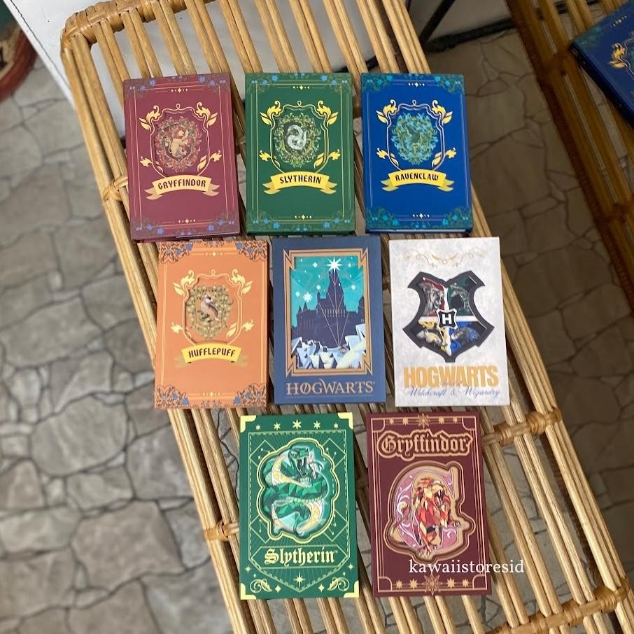 

ZOE BINDER BUKU ATAN HAOT KARAKTER KARTUN GRYFFINDOR SLYTHERIN RAVENCLAW HUFFLEPUFF HOGWARTS ALAT TULIS KERTAS BINDER LUCU UNIK HADIAH GIFT