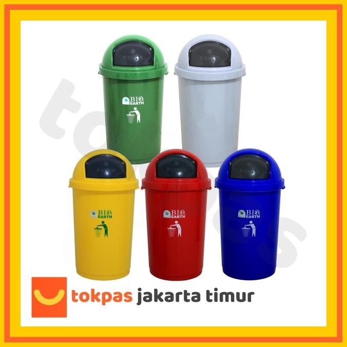 Tempat Sampah Besar Bio 50 Liter Green Leaf 2150