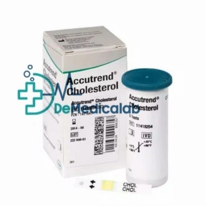 Strip Accutrend Plus Cholesterol 25t