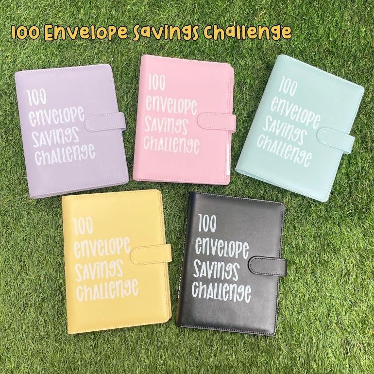 

ZOE 100 ENVELOPE SAVINGS CHALLENGE A5 1 SET MEDIA MENABUNG MENGGUNAKAN BINDER SUDAH TERSEDIA 100 KANTONG DENGAN NOMOR MASING-MASING