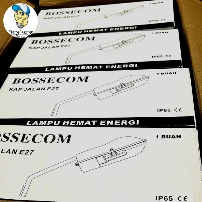 Kap Lampu Jalan E27 Bossecom Be7006