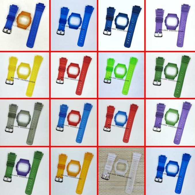 Bnb Band Bezel Gshock G Shock Dw 5600 Gw B5600 Jelly Strap Kecil