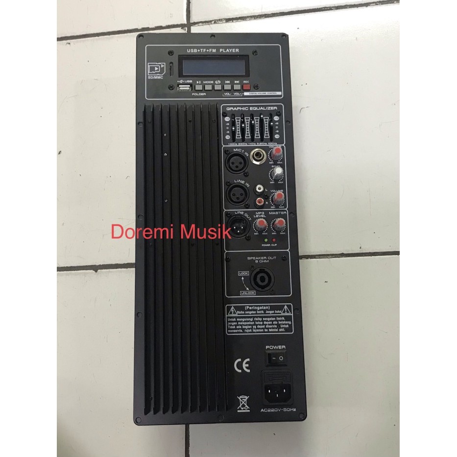 Power kit speaker Aktif 15 inch / 12 inch 1000 watt