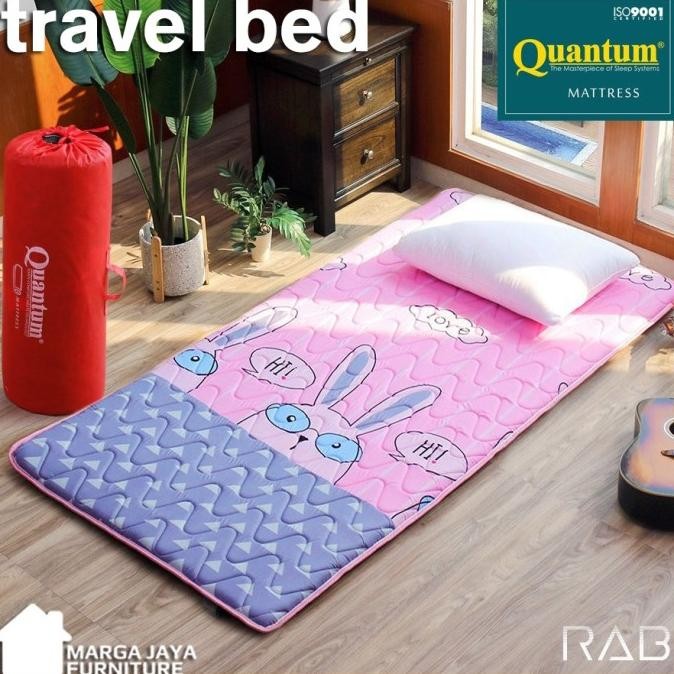 Kasur Lipat Quantum Travel Bed 80 Cm Gulung Lantai Matras