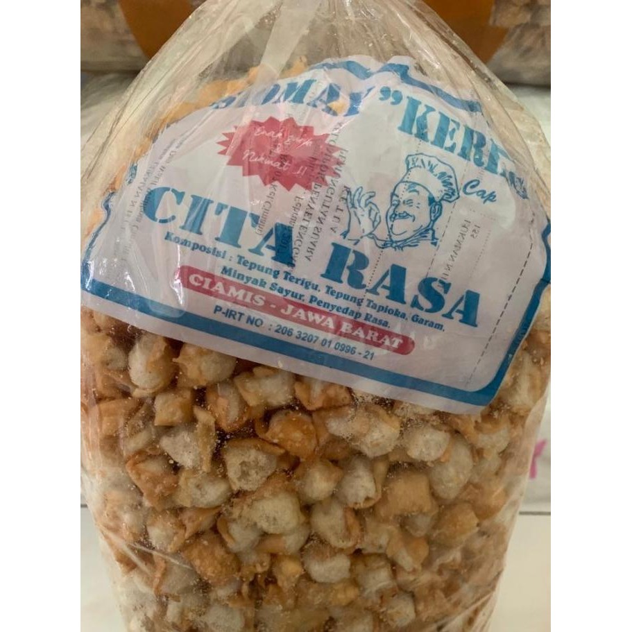 

stav siomay ni 5kg siomay kering gurilem renyah gurih