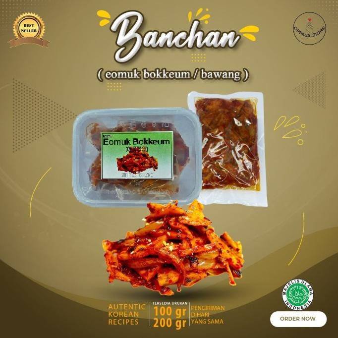 

stav banchan eomuk bokkeum / /stir-fried fish cake/odeng goreng gr