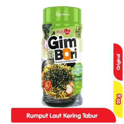 

MamaSuka Gim Bori Rumput Laut Kering Tabur Original Botol 30 g