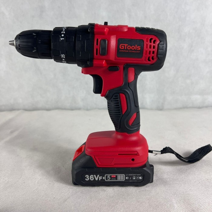 Bor baterai 36V MAKTEC impact drill MESIN Bor cordless GT03 full fitur