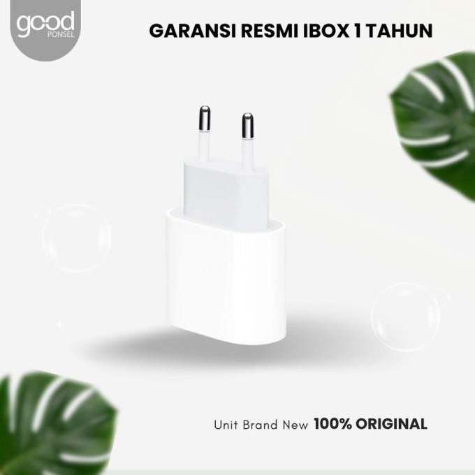 New Adaptor Iphone Type C Fast Charging Ibox Original Murah Bergaransi