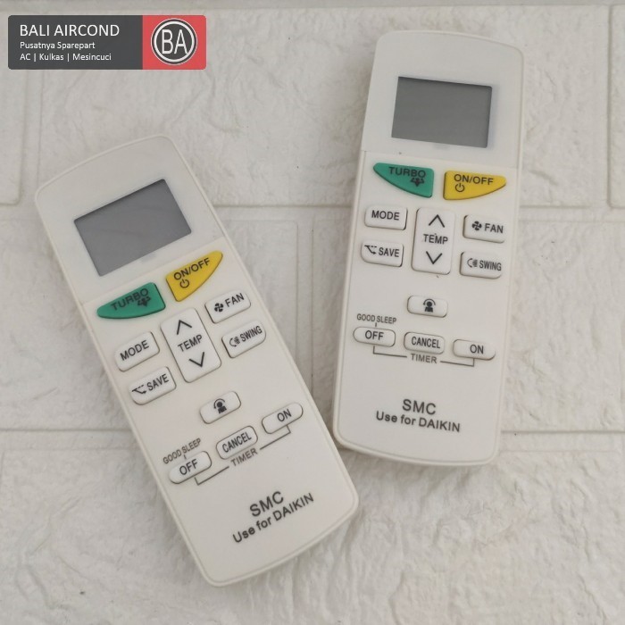 Remote Remot AC Daikin Inverter Turbo Terbaru