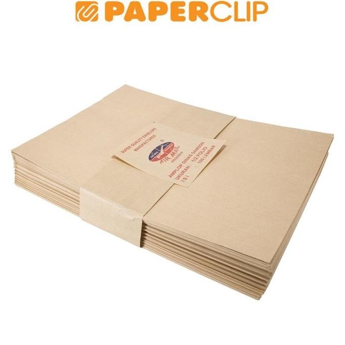 

Amplop Coklat Samson 318 19X28 Isi 100 1/2 Folio