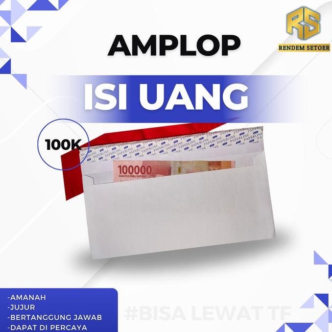 

Uang Asli Dalam Amplop 100 Ribu
