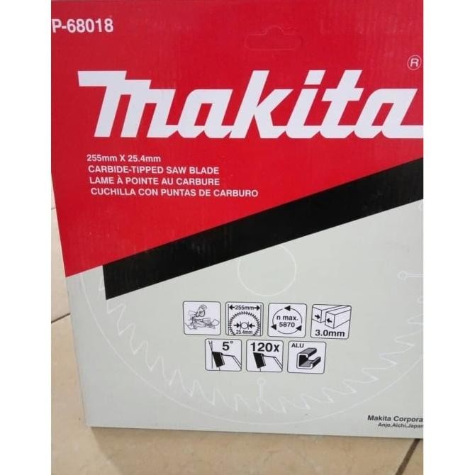 Mata Potong Alumunium Makita 10 Inch Miter Saw Berkualitas