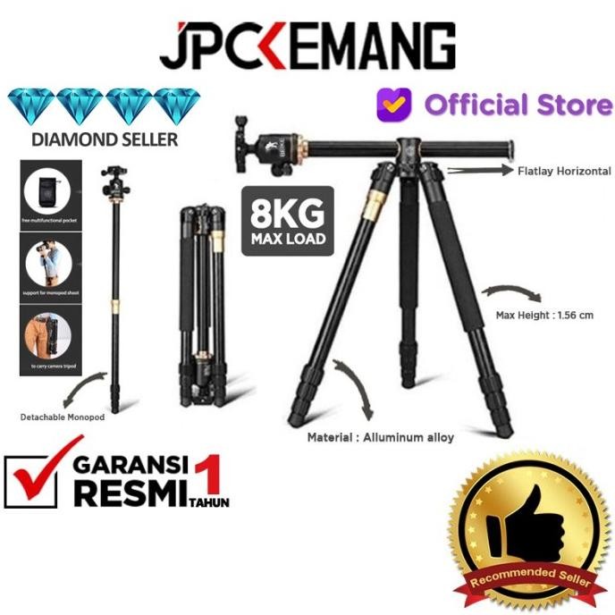 Beike Qzsd Q999H Tripod Flatlay Horizontal Monopod Beike Q999 H Resmi