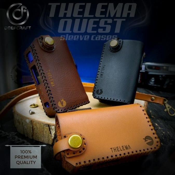 Free Lanyard Thelema Quest Premium Sleeve Case Thelema Quest Leather