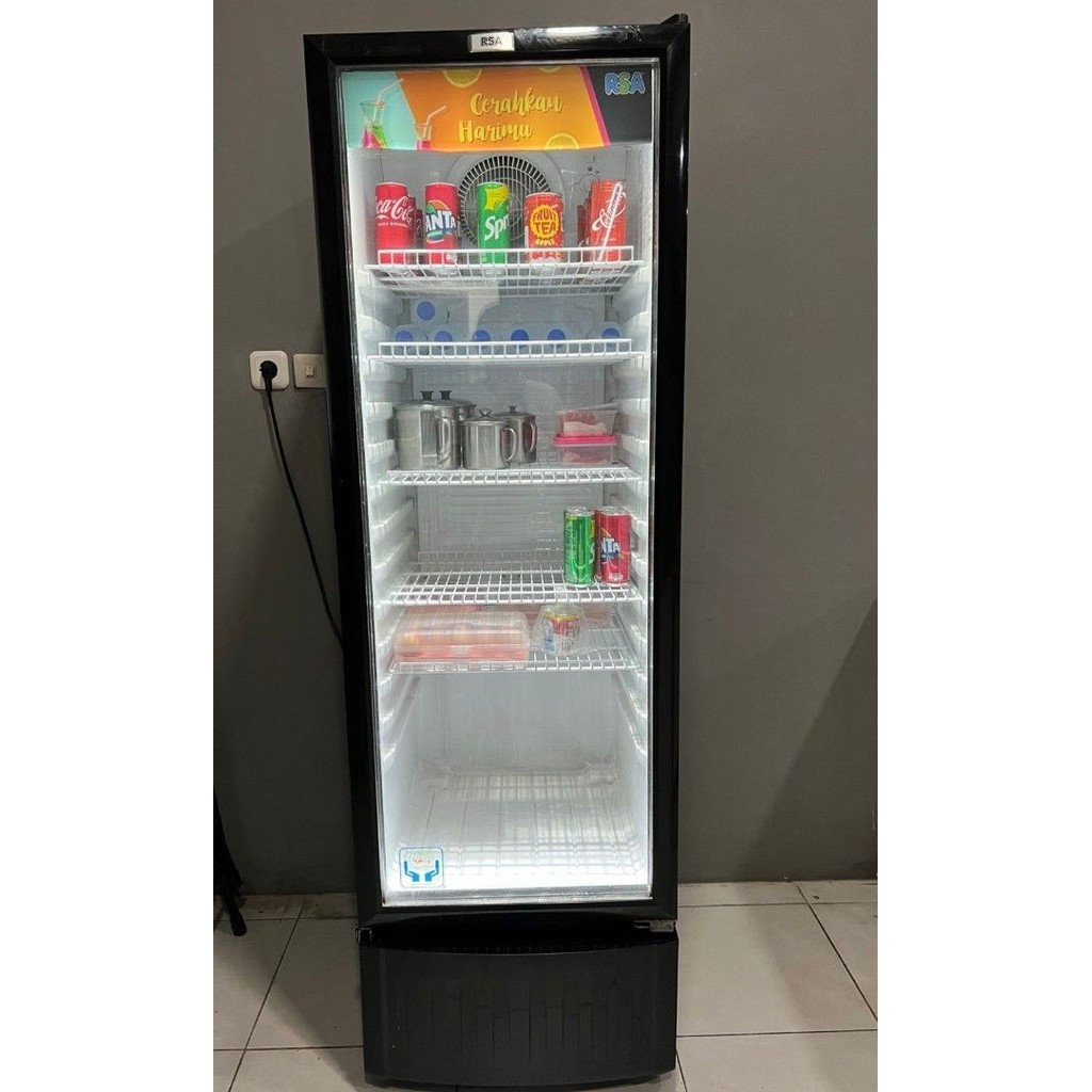 Free Ongkir Bogor Showcase RSA Agate 300 Display Cooler