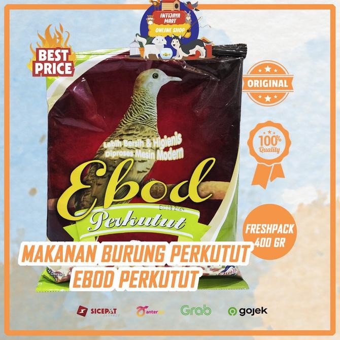 Pakan Burung Perkutut | Ebod Perkutut 400Gr