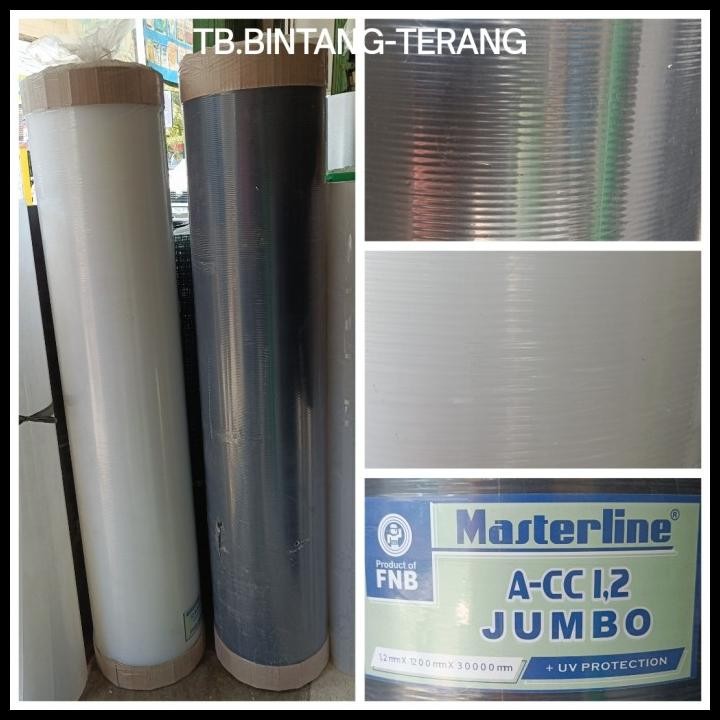 Fiber Pagar Tebal 1.2 Mm Lebar 120 Cm Motif Garis Pelapis Penutup Pagar Bagus Berkualitas