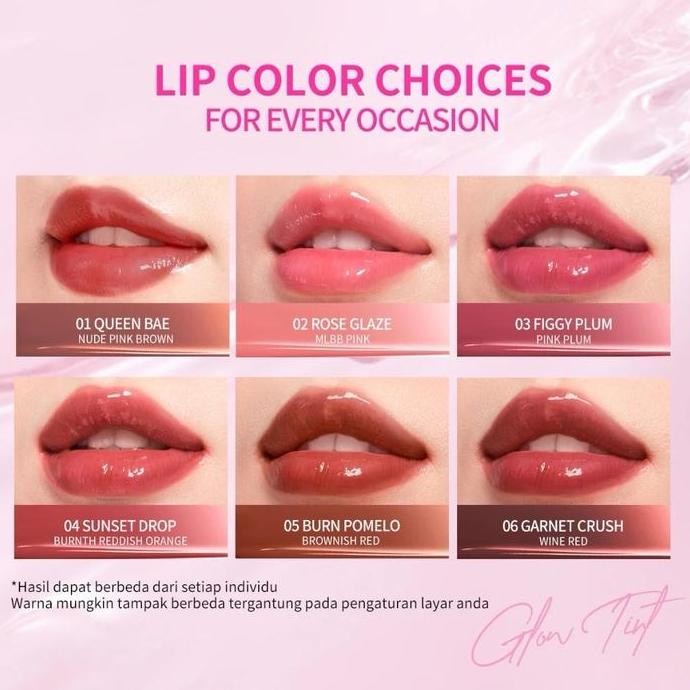 BARANG TERLARIS BNB Barenbliss Lily Makes Luminous Glow Tint glowing barenbliss baren bliss lipstick