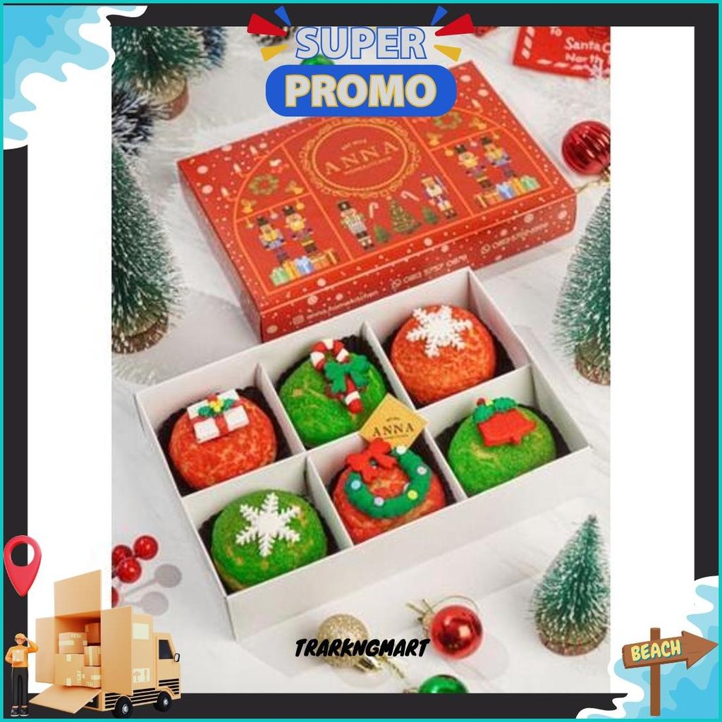 

Craqueline Small Box / Hampers Kue Natal / Hampers Christmas / Christmas Gift Siap Kirim