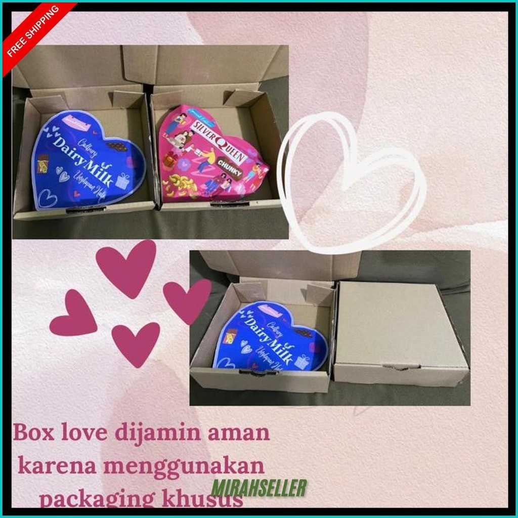 

Giftbox Special Love Edition // Dairymilk Silverqueen // Valentine Ulangtahun Wedding Anniversary Termurah Banget