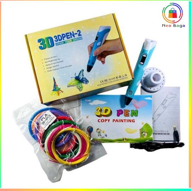

3D Stereoscopic Printing Pen for 3D Drawing 3D pen Mainan