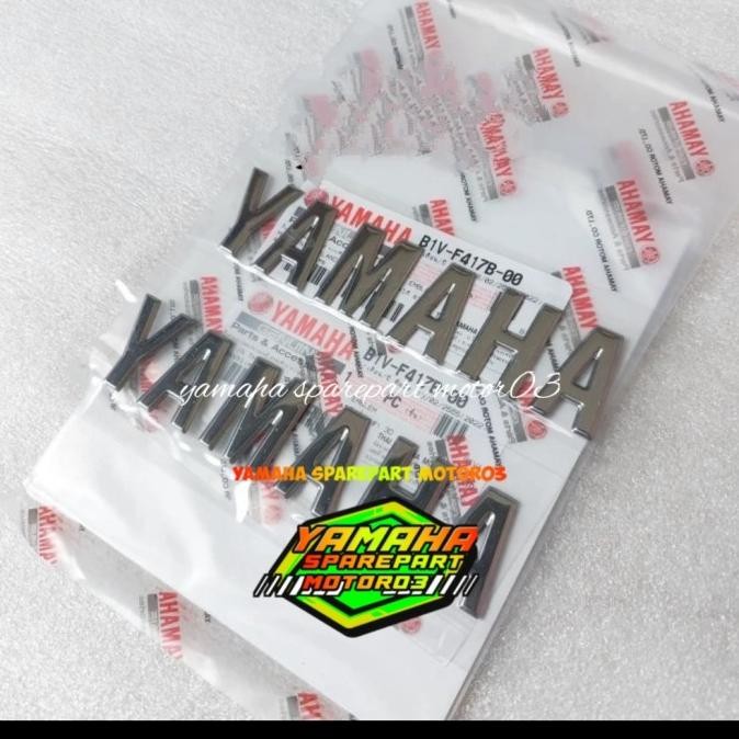 EMBLEM 3D TULISAN YAMAHA COVER TANGKI XSR 155 XSR155 ORIGINAL