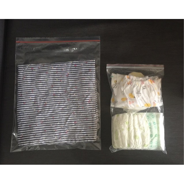 Hotss 10 20 Plastik Corong Asi/ Zip Lock Corong Asi/ Plastik Asi/ Plastik Vakum Kedap Udara/Ziplock