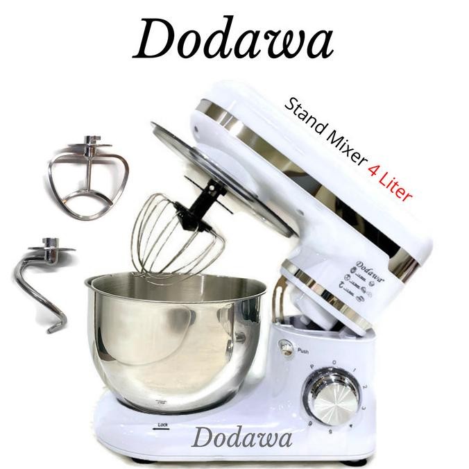 Dodawa Stand Mixer Stainless Steel - Adonan Kue