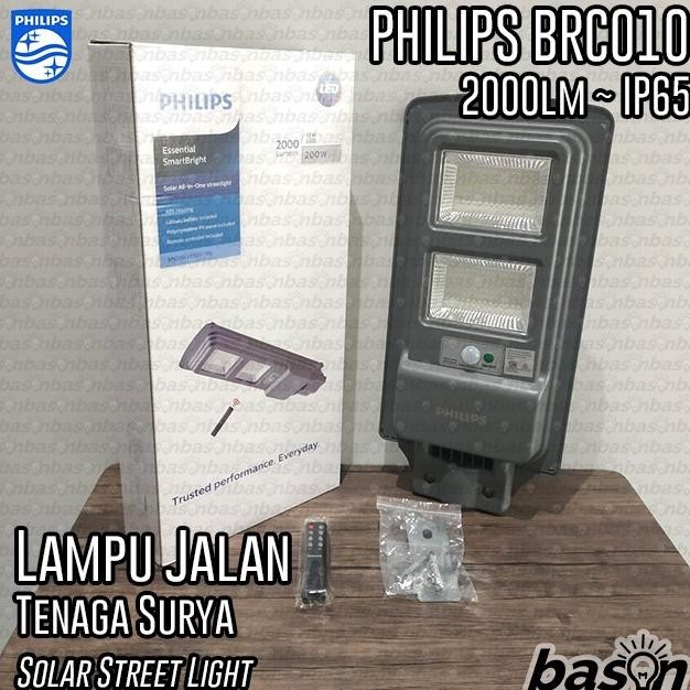 Philip Brc010 Led20 2Lm Olar Treet Lht Lampu Pju Tenaga