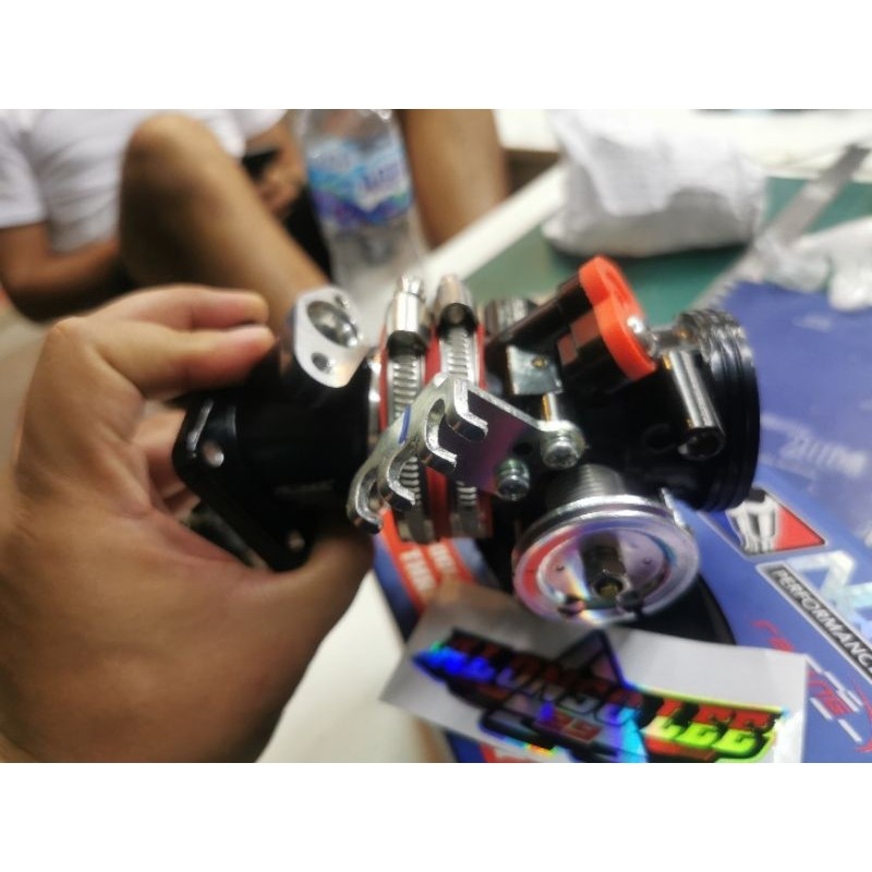 tb nlk racing oval mx king 38 dan 40 mm throttle Body mx king oval