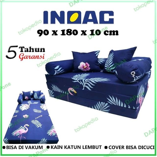 Sofabed Busa Inoac 90 X 180 X 10 Garansi 5 Tahun