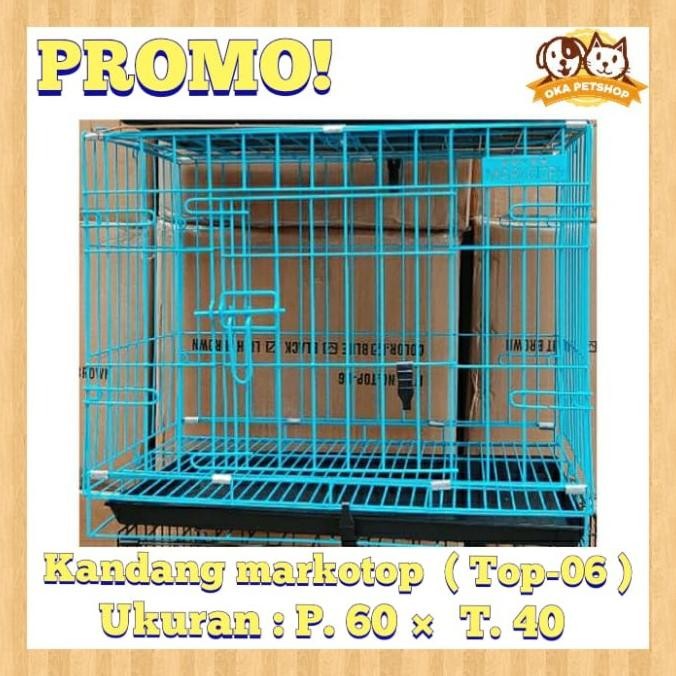 Kandang Kucing Besi Lipat/Kandang Markotop ( Top-06) /Kandang Lipat /