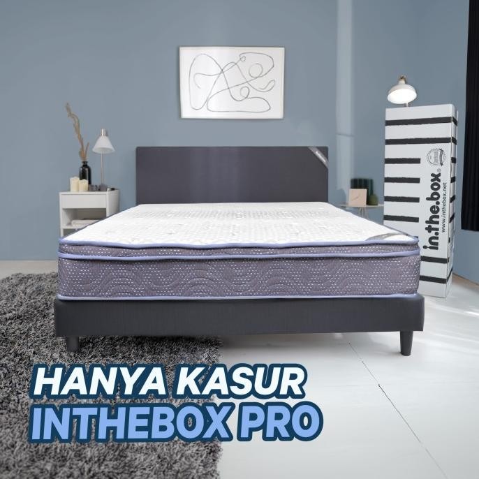 Kasur Spring Bed Inthebox Pro - Free Bantal
