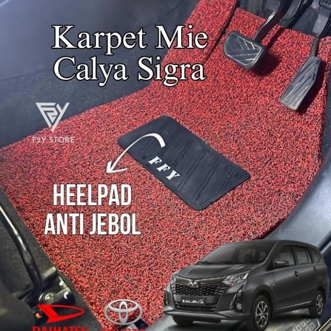 Karpet Mobil Mie Bihun Sigra/Calya 3 Baris