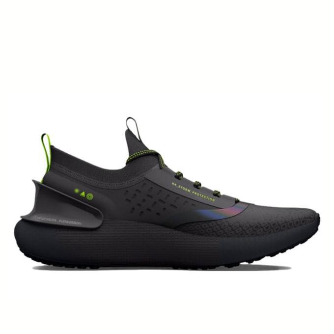 Sepatu Under Armour Hovr Phantom 3 Strorm " Jet Grey Iridescent " Terlaris