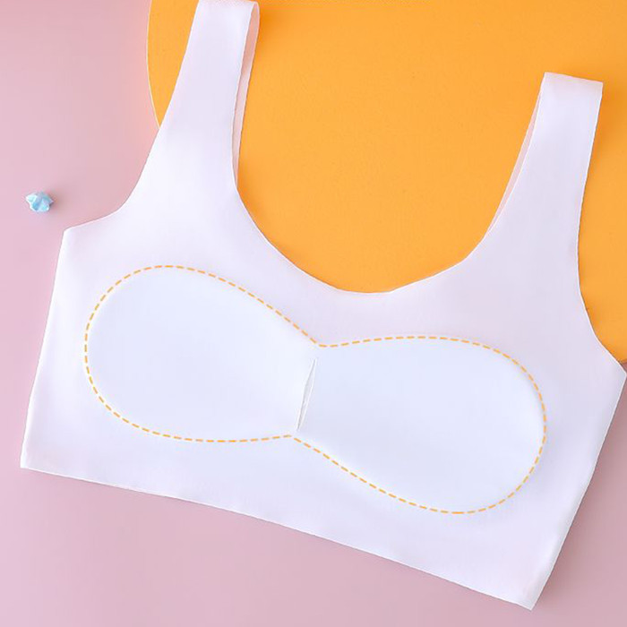 MS03 MINISET BRA REMAJA SEAMLESS TANPA KAWAT BH WANITA ANAK SEKOLAH TANKTOP PELAJAR IMPORT KOREA