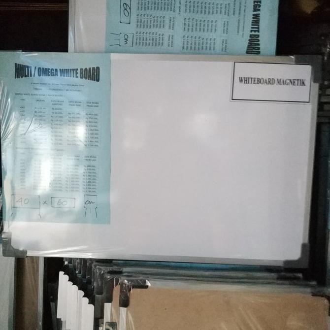 

papan tulis gantung uk 60x40cm magnet