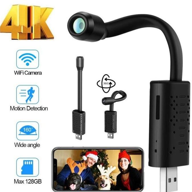 // New!!! Kamera Pengintai Mini Wifi Camera Cctv Kecil Tersembunyi Murah